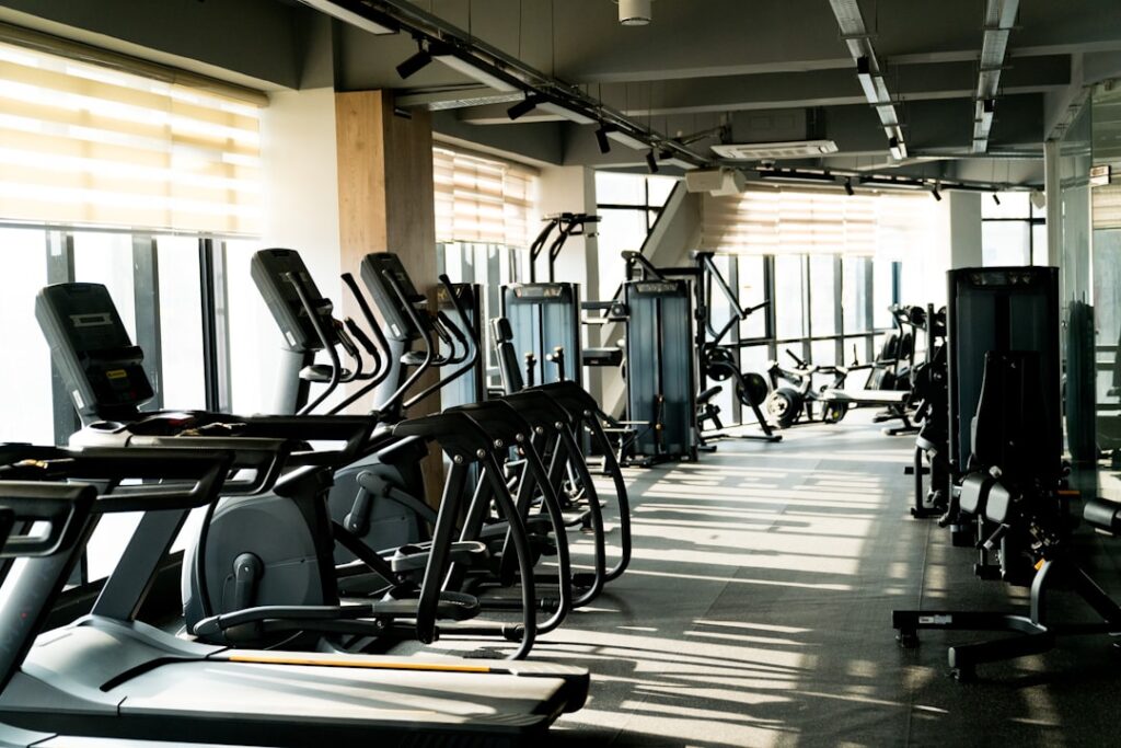 Frisse energie en beter zicht met led verlichting in de sportschool